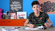 Introducción al script lettering. Un curso de Caligrafía y Tipografía de Ximena Jiménez