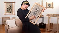 Introducción al bordado en blackwork. Un curso de Craft de Gimena Romero