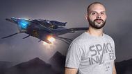 Design and Modeling of a 3D Sci-Fi Ship. 3D, and Animation course by Juan Novelletto