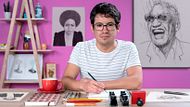 Introducción al retrato con tinta china y plumilla. Un curso de Ilustración de José Rosero