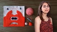 Punch Needle XL Embroidery. Craft course by Carolina Bello