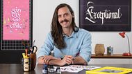 Uncial Calligraphy for Beginners. Calligraphy, and Typography course by Joaquín Seguí