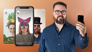 Augmented Reality Filters for Instagram and Facebook. 3D, and Animation course by Paul Brown