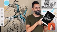 Introducción a SketchBook Pro. Un curso de Ilustración de Paulo Villagrán