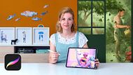 Procreate: técnicas de ilustración creativa. Un curso de Ilustración de Vero Navarro