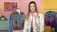 Diseño de moda: pintura y bordado sobre prendas. Un curso de Craft de Ana María Restrepo