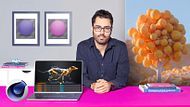 Creating 3D Image Design for Beginners with Cinema 4D and Redshift. 3D, and Animation course by Farid Ghanbari (RenderBurger)