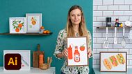 Illustrated Recipes: Making Delicious Art. Illustration course by Melanie Chadwick