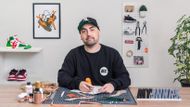 Customización de sneakers con pintura y otros materiales. Un curso de Craft y Moda de Juan Pablo Bello (MYSNKRS Customs)