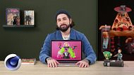 Creación y animación de monstruos con Cinema 4D . Un curso de 3D y Animación de Jim Palacio