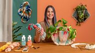 Macramé teint à la main : créez des suspensions de plantes. Un cours de Craft de Demi Mixon