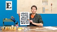 Técnica de brush lettering urbano. Un curso de Caligrafía y Tipografía de Otto Baum