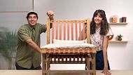 Carpentry for Beginners: Make Furniture with Wood and Leather. Craft course by Taller Piccolo