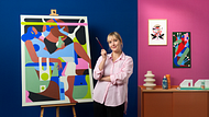 Creating Digital Illustrations and Acrylic Paintings. Illustration course by Helena Sbeghen