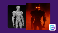 Prototipe Personagens 3D com Inteligência Artificial e Mixamo. Curso de 3D, Animação e Inteligência Artificial por Carlos Dordelly