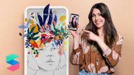 Filtros ilustrados para Facebook e Instagram Stories. Un curso de Ilustración de Beatriz Ramo (Naranjalidad)