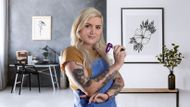 Tatuaje botánico con puntillismo. Un curso de Ilustración de Polilla Tattoo