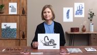 Carved Stamps for Illustrated Compositions. Illustration, and Craft course by Viktoria Åström