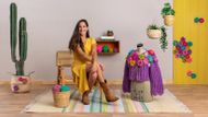 Colorful Crochet: Make a Floral Sweater. Craft course by Relmü Tejidos