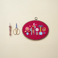 Descarga gratuita: Stencil “Jardín” para punch needle