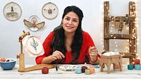 Dipingere con filo: tecniche di illustrazione tessile. Un corso di Craft di Gimena Romero