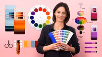 Color Theory for Textile Projects. Design, and Fashion course by Karen Barbé