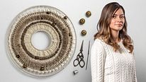 Weaving with a Circular Loom. Craft course by Ancestral