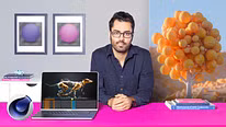 Creación de diseño de imágenes 3D para principiantes con Cinema 4D y Redshift. Un curso de 3D y Animación de Farid Ghanbari (RenderBurger)