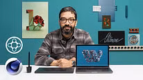 Lettering 3D animato con X-Particles. Un corso di 3D, Animazione, Calligrafia e Tipografia di Erich Gordon