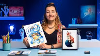 Técnicas de aquarela para ilustrações com um toque de sonho. Curso de Ilustração por Gemma Capdevila