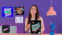 Procreate ile Yazı Yazma: Uygulamada Ustalaşın . % Ana Moreno tarafından hazırlanan Kaligrafi, Ve Tipografi kursu