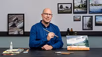 Aquarell-Landschaften: Experimentelle Werkzeuge und Techniken. Ein Kurs der Kategorie Illustration von Christian Koivumaa