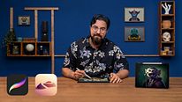 Personajes ilustrados en 3D desde tu iPad. Un curso de Ilustración, 3D y Animación de Román García Mora