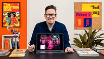 Graphisme et identité visuelle pour un livre de fiction. Un cours de Design de Tom Muller