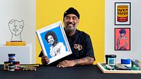 Pop Art Screen Printing for Vibrant Portraits. Craft & Illustration course by M.Tony Peralta
