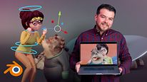Animación de personajes 3D estilo cartoon en Blender. Un curso de 3D y Animación de Ulises Cervantes