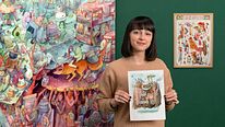 Creëer surrealistische illustraties met aquarel en inkt. Een cursus van Illustratie van Marija Tiurina