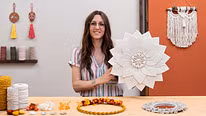 Tecniche di macramè per decorazioni in stile boho. Un corso di Craft di Steffi Godmé