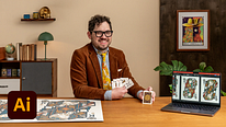 Illustrare e progettare un mazzo personalizzato di carte da gioco con Adobe Illustrator. Un corso di Design di Billy Baumann