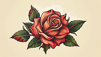 Guided Course: Rose Tattoo for Beginners. Illustration course by Ella Storm