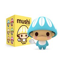 Mushi muñeco art toy azul