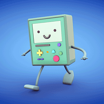 BMO del curso Diseño de personajes y Animación 3D