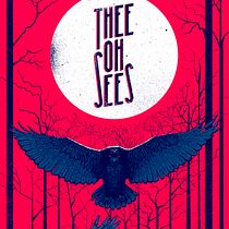 Ders Projem: Resimli Poster Tasarımı. Thee Oh Sees