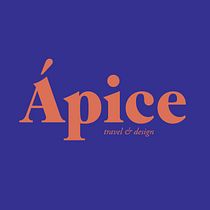 Ápice — logotipo tipográfico naranja