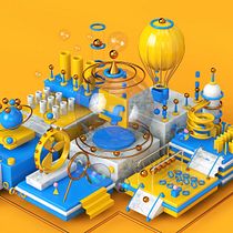 Meu projeto no curso de Prototipagem e Visualização de Produto no Cinema 4D