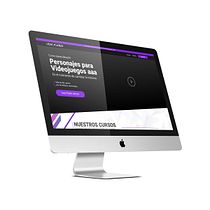 Sito web de membresía para cursos online de 3D