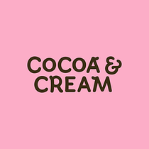 Cocoa & Cream — Logotipo tipográfico