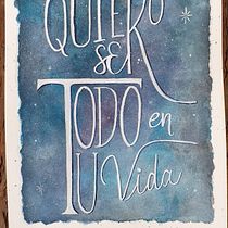 Mi Proyecto del curso: Caligrafía con pinceles de agua para principiantes