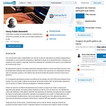 Henry Pulido Benedetti - LinkedIn: construye tu marca personal 