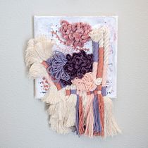 My project in Embroidered Tapestry Creation course